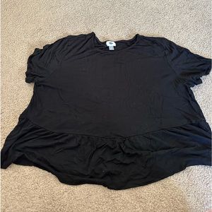 Old Navy peplum t shirt
